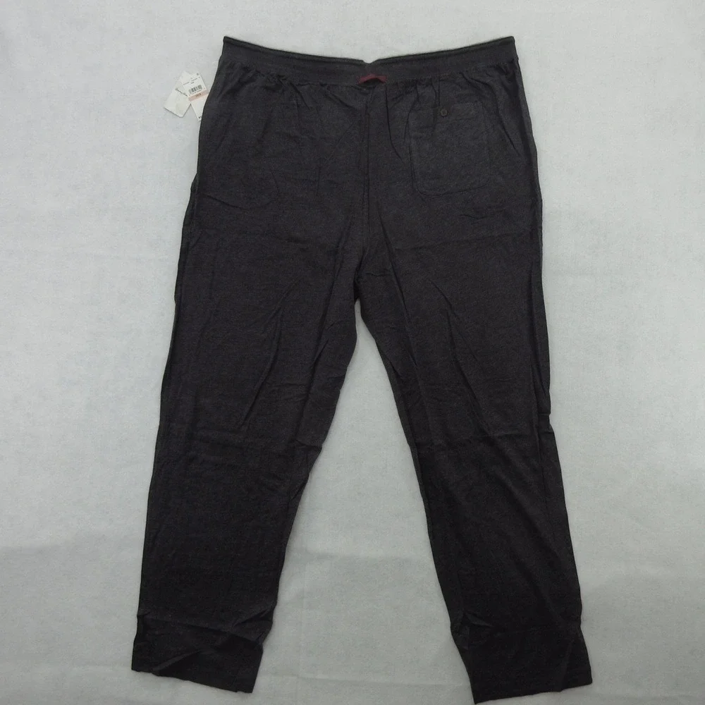 Tommy Bahama Mens Big & Tall Lounge Pants Jersey Heather 2XLB New